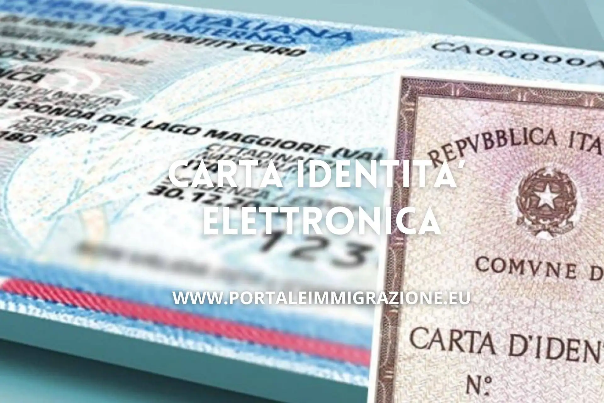 Avviso validità carta d'identità cartacea